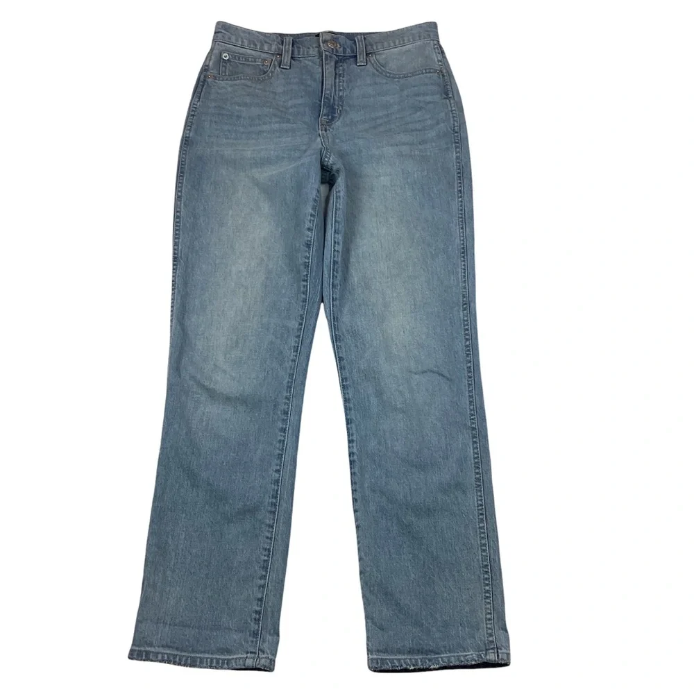 J. Crew High Rise Straight Crop Jeans Vintage Classic - Picture 4 of 14